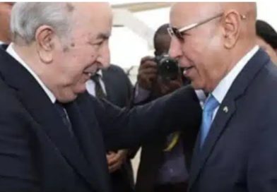 Tebboune accueille Ghazouani à Alger pour la Foire commerciale intra-africaine