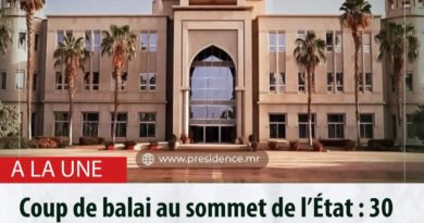 Mauritanie  : coup de balai au Sommet de l’État