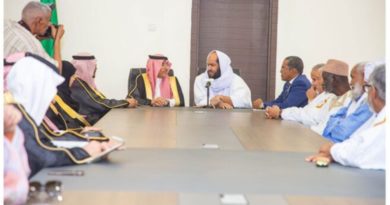 La délégation du Conseil de la Choura saoudien visite l’Autorité des Oulémas mauritaniens et le Port Autonome de Nouakchott