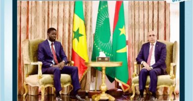 Coopération Sénégal–Mauritanie : Bassirou Diomaye Faye était en entretien avec le ministre mauritanien de l’Énergie
