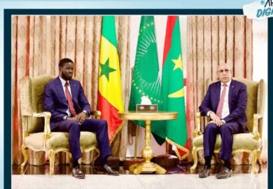 Coopération Sénégal–Mauritanie : Bassirou Diomaye Faye était en entretien avec le ministre mauritanien de l’Énergie